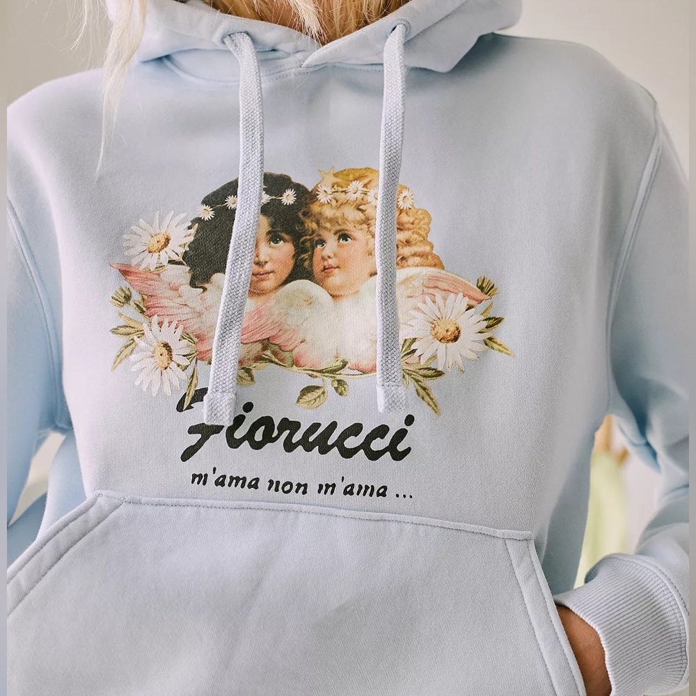 Fiorucci Daisy Angels Hoodie